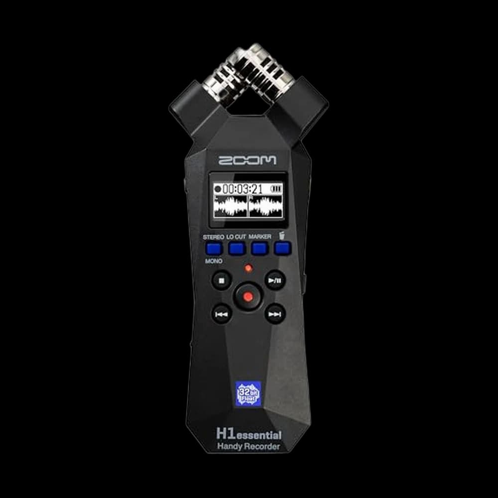 Zoom H1 Essential Handheld Recorder for Musicians, Podcasters &…
